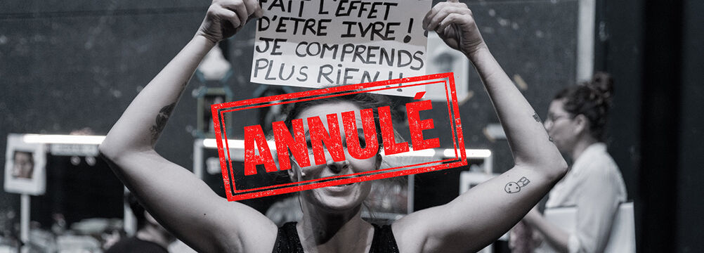 Annulation du spectacle Vous ête ici - Edith Amsellem