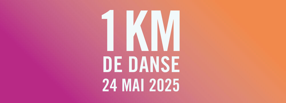 1 KM de danse | Fête de la danse | Evénement gratuit dans l'espace public, samedi 24 mai 2025