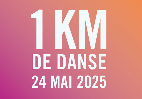 1 KM de danse | Fête de la danse | Evénement gratuit dans l'espace public, samedi 24 mai 2025