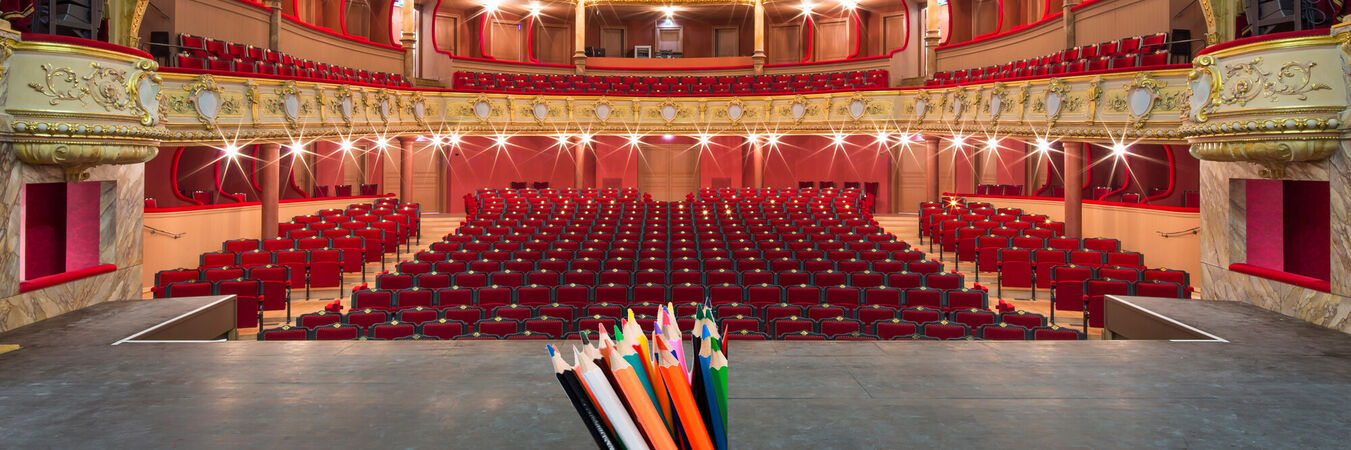 Visite dessinée du Théâtre Molière