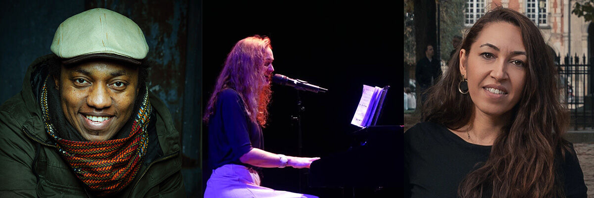 Apéro Slam Poésie dans le cadre du Printemps des Poètes | Apéro Slam Poésie | De Téhéran à Port-au-Prince, ici, partout, levons nos vers et embrasons-nous | Caroline Bentz - Marc Alexandre Oho Bambe - Mahtab Ghorbani - Albert Morisseau Leroy