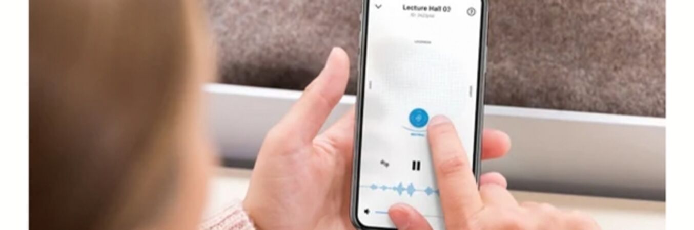 Pour les personnes équipées d’un appareil auditif, Nouveau système d’amplification | Application Mobile connect pour les personnes équipées d'un appareil auditif | système d'amplification