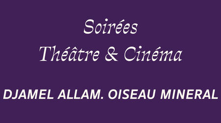 Théâtre & Cinéma / Djamel Allam. Oiseau Mineral