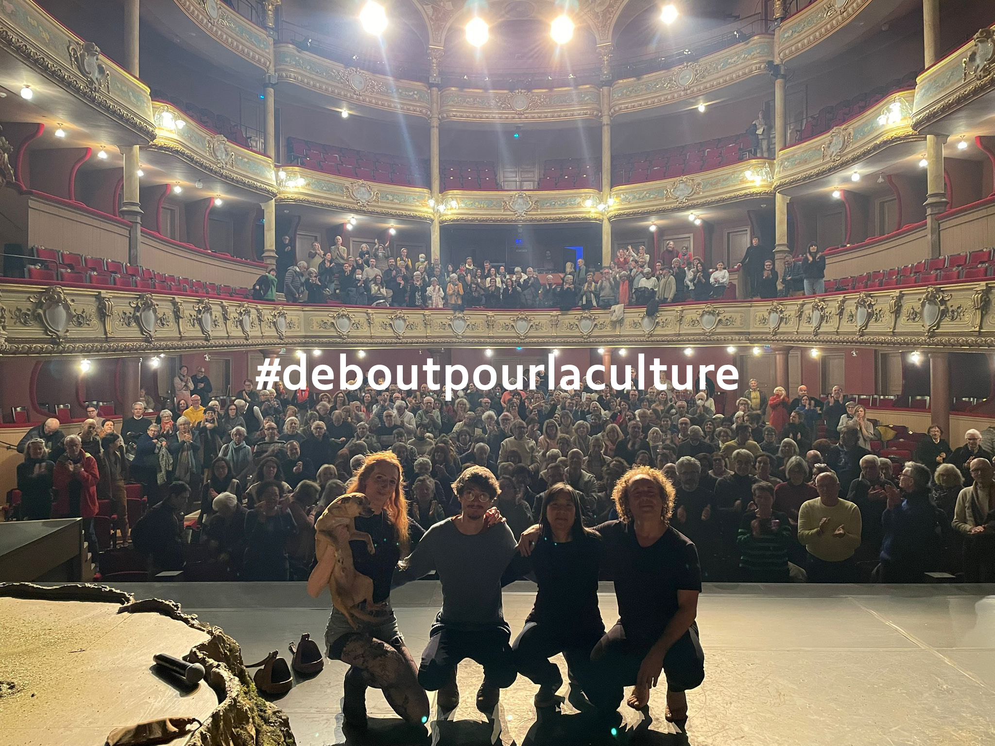 #deboutpourlaculture - Debout pour le service public | Spectacle Como una baguala oscura