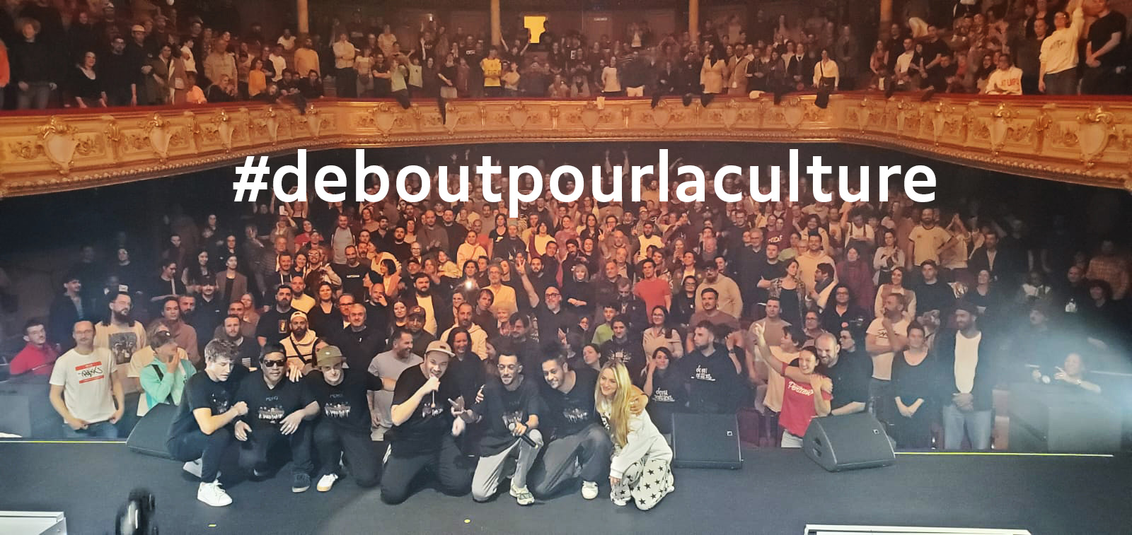 Debout pour la Culture | Pétition | Concert de Demi Portion