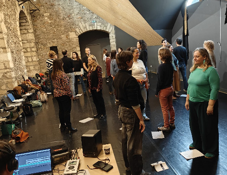 De l'écriture à la mise en voix - Formation enseignant avec Fabrice Melquiot et Mathieu Touren