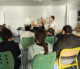 On chante au Collège Jean Moulin