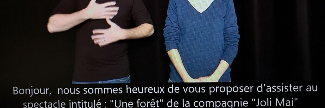 Le TMS accessible aux personnes sourdes et malentendantes | présentation en LSF Une forêt