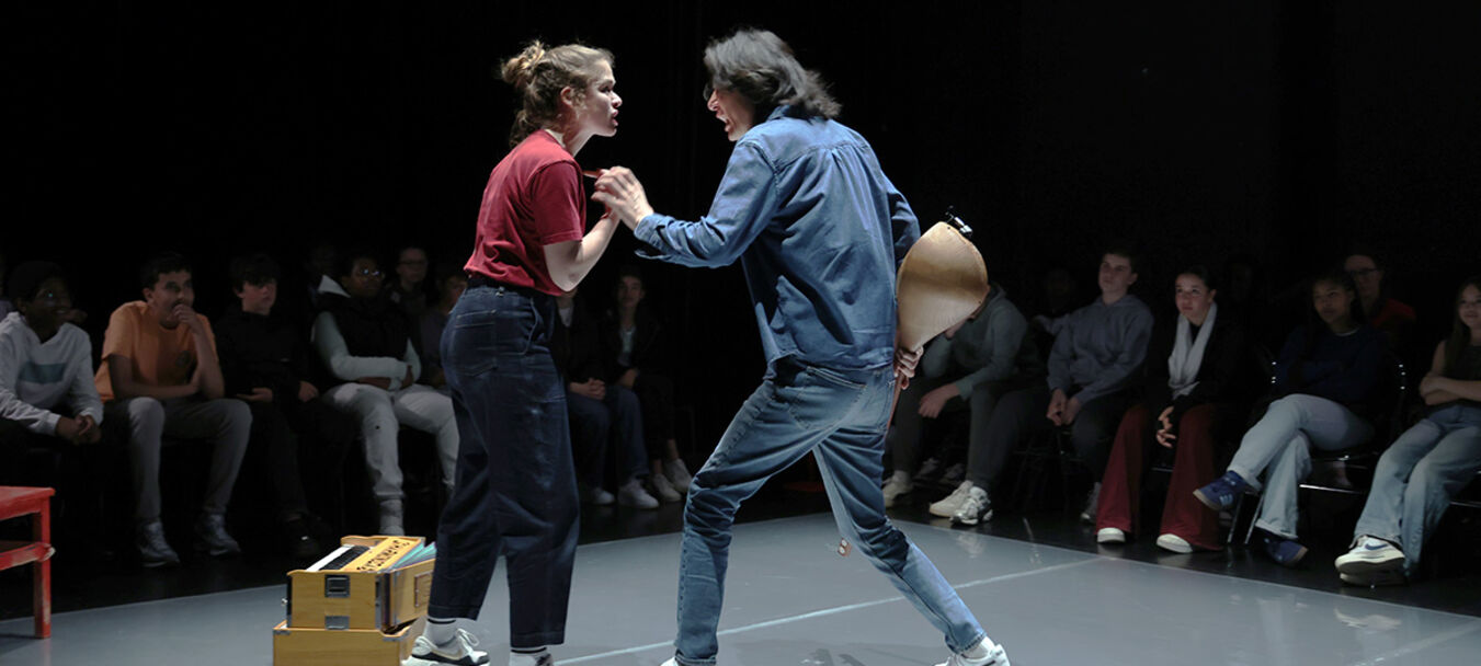Cette note qui commence au fond de ma gorge | Cette note qui commence au fond de ma gorge | Fabrice Melquiot | Production Théâtre Molière, Sète | Fabrice Melquiot