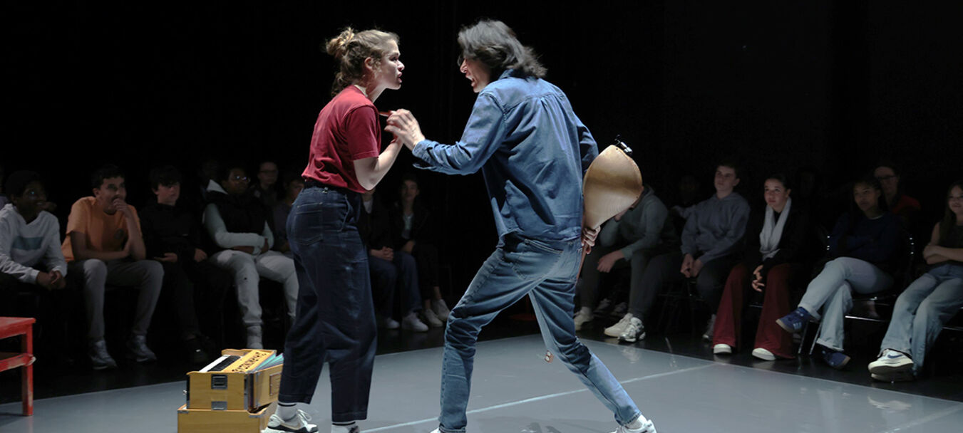 Cette note qui commence au fond de ma gorge | Cette note qui commence au fond de ma gorge | Fabrice Melquiot | Production Théâtre Molière, Sète | Fabrice Melquiot