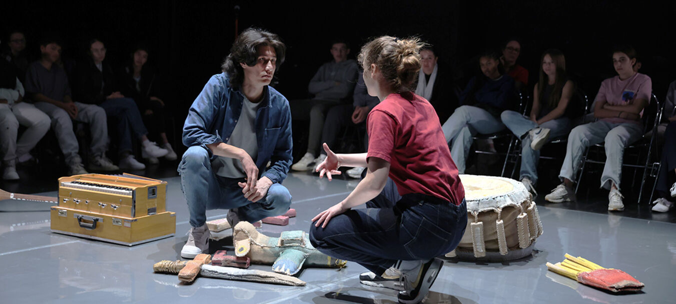 Cette note qui commence au fond de ma gorge | Cette note qui commence au fond de ma gorge | Fabrice Melquiot | Production Théâtre Molière, Sète | Fabrice Melquiot