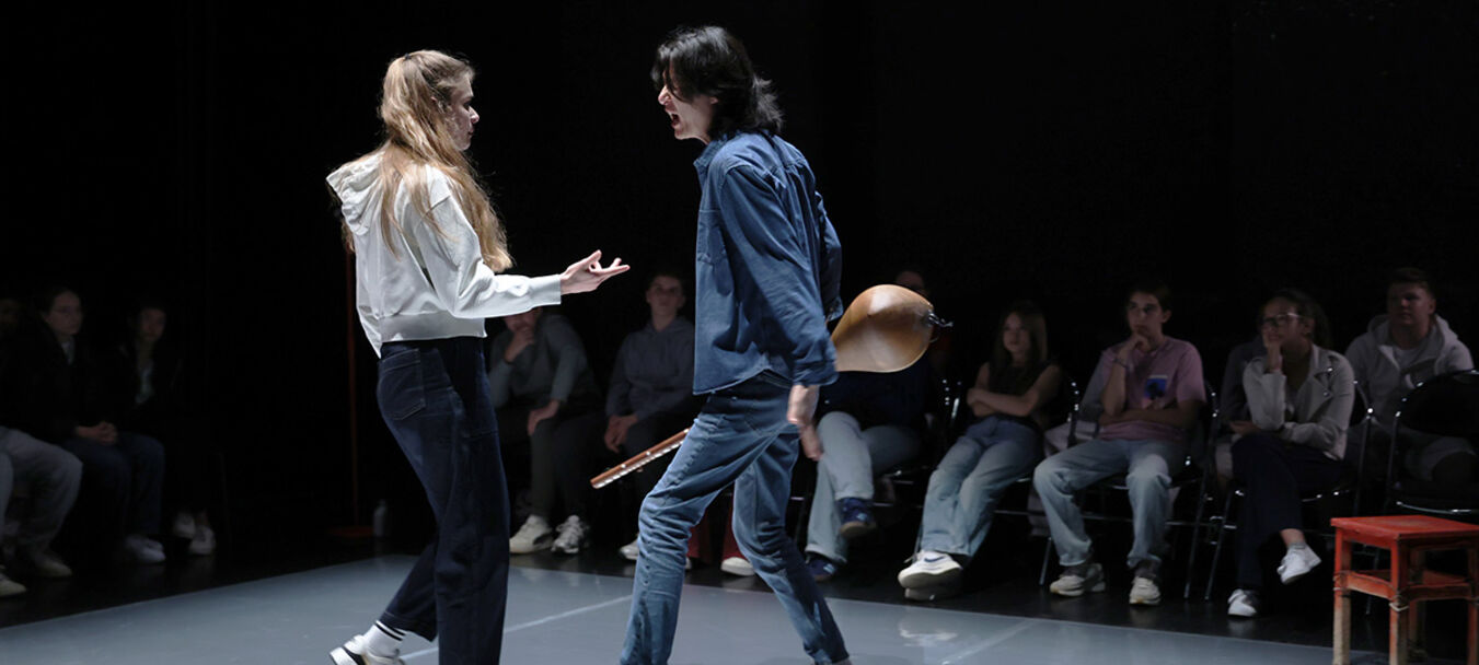 Cette note qui commence au fond de ma gorge | Cette note qui commence au fond de ma gorge | Fabrice Melquiot | Production Théâtre Molière, Sète | Fabrice Melquiot