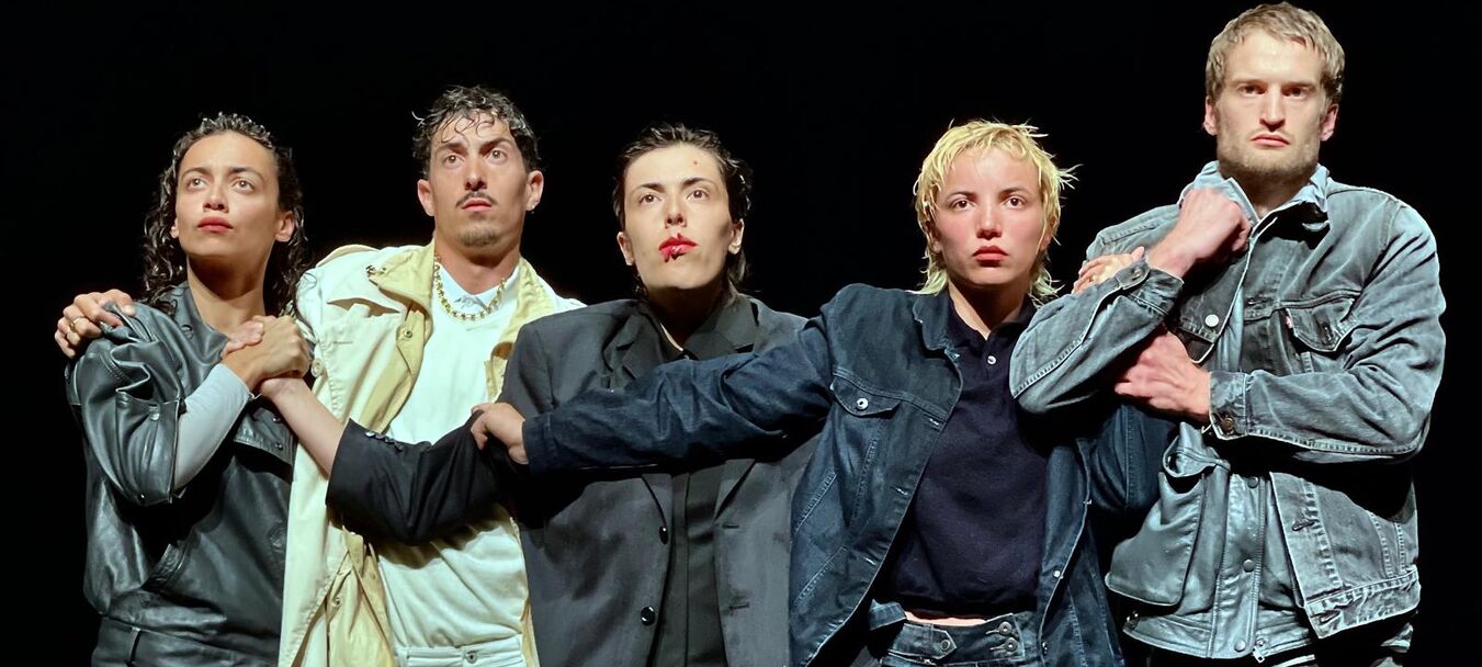 GUSH IS GREAT | Gush is great Julie Botet - Max Gomard - Philomène Jander - Zoé Lakhnati - Simon Le Borgne - Ulysse Zangs | Production Théâtre Molière, Sète | Julie Botet - Max Gomard - Philomène Jander<br>Zoé Lakhnati - Simon Le Borgne - Ulysse Zangs