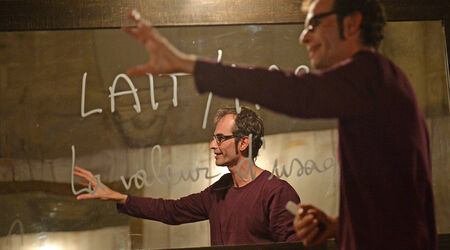 Saison 2020 – 2021 / Marx Matériau / Celui qui parle, Jacques Allaire – Luc Sabot – C<sup>ie</sup> Nocturne