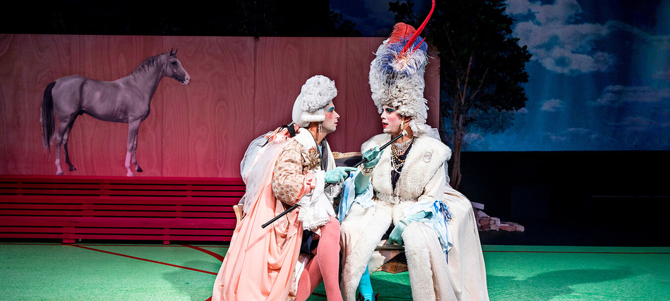 Histoire(s) de France | Histoire(s) de France - Amine Adjina - Emilie Prévosteau - Cie du Double - Théâtre | Amine Adjina - Émilie Prévosteau - La C<sup>ie</sup> du Double