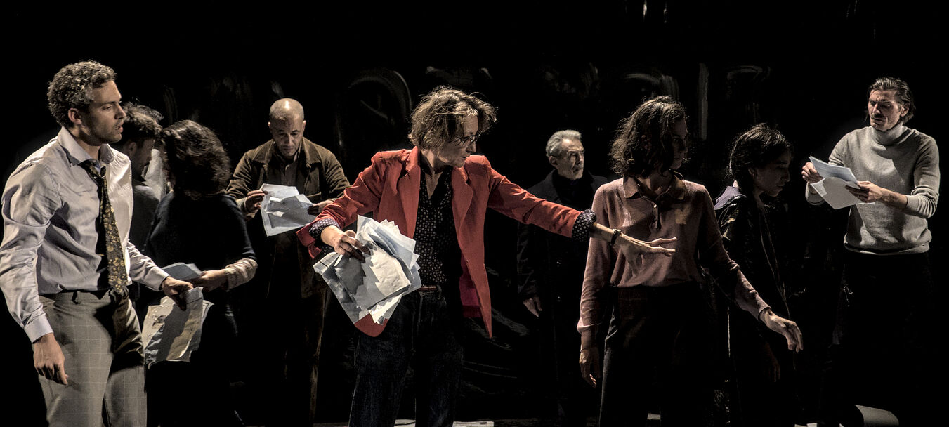 Nuit d'Octobre | Nuit d'Octobre - Myriam Boudenia - Louise Vignaud - Compagnie La Résolue - Théâtre | Myriam Boudenia - Louise Vignaud - C<sup>ie</sup> La Résolue