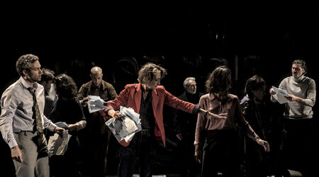 Saison 2023 – 2024 / Nuit d'Octobre, Nuit d'Octobre - Myriam Boudenia - Louise Vignaud - Compagnie La Résolue - Théâtre, Myriam Boudenia - Louise Vignaud - C<sup>ie</sup> La Résolue