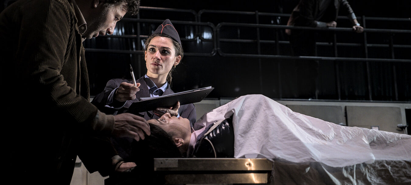 Nuit d'Octobre | Nuit d'Octobre - Myriam Boudenia - Louise Vignaud - Compagnie La Résolue - Théâtre | Myriam Boudenia - Louise Vignaud - C<sup>ie</sup> La Résolue