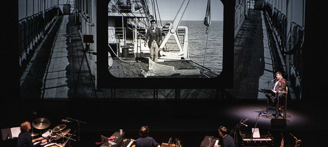 Buster | Buster - Mathieu Bauer - Sylvain Cartigny - Cie Tendres Bourreaux - Ciné-concert | Mathieu Bauer - Sylvain Cartigny - C<sup>ie</sup> Tendres Bourreaux