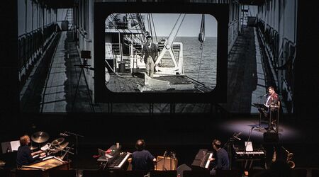 Saison 2022 – 2023 / Buster, Buster - Mathieu Bauer - Sylvain Cartigny - Cie Tendres Bourreaux - Ciné-concert, Mathieu Bauer - Sylvain Cartigny - C<sup>ie</sup> Tendres Bourreaux