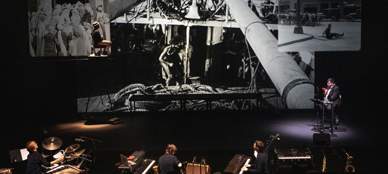 Buster | Buster - Mathieu Bauer - Sylvain Cartigny - Cie Tendres Bourreaux - Ciné-concert | Mathieu Bauer - Sylvain Cartigny - C<sup>ie</sup> Tendres Bourreaux