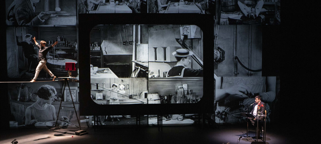 Buster | Buster - Mathieu Bauer - Sylvain Cartigny - Cie Tendres Bourreaux - Ciné-concert | Mathieu Bauer - Sylvain Cartigny - C<sup>ie</sup> Tendres Bourreaux