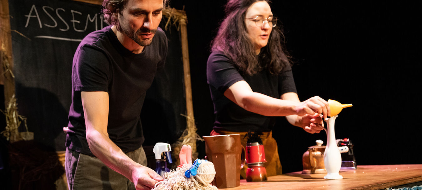 La Ferme des animaux | Dès 8 ans | La Ferme des animaux - George Orwell - Cie La Fleur du Boucan | George Orwell - C<sup>ie</sup> La Fleur du Boucan