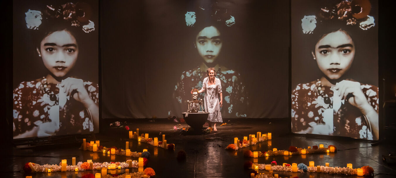 Viva Frida | Viva Frida - Didier Goupil - Karelle prugnaud - Théâtre | Didier Goupil - Karelle Prugnaud - Claire Nebout