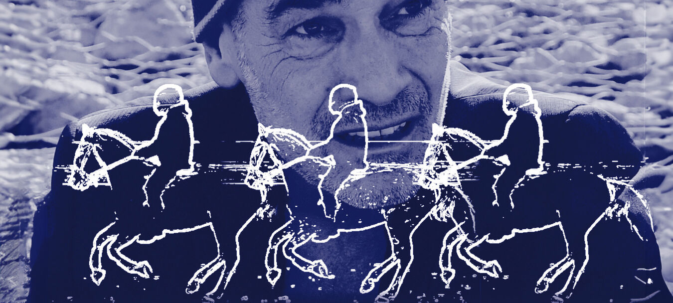 Les Hommes bleus | Les Hommes Bleus | Sarah Fourage - Toni Cafiero - Cie Faux Magnifico | Théâtre | 12 ans et + | Sarah Fourage - Toni Cafiero  - C<sup>ie</sup> Faux Magnifico