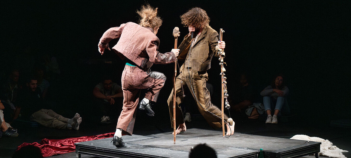 Mirlitons | Mirlitons | Aymeric Hainaux  Mirlitons | François Chaignaud - Aymeric Hainaux | Danse - Musique | Temps fort Alors on danse ! | 9 ans et + | Aymeric Hainaux - François Chaignaud