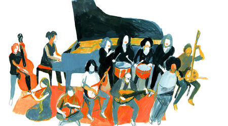 Saison 2025-2026 / Cette Mer en moi…, Cette Mer en moi… Concert de clôture de la Biennale des Arts de la Scène en Méditerranée | Walid Ben Selim – Emmanuelle Ader – Sara Giometti – Lilia Ruocco – Aude Marchand (La Mossa) – Agathe di Piro – Chloé Loneiriant – Ihab Redwan – Mathias Imbert – Esmatullah Alizadah – Bastian Pfefferli – Nicolas Beck | Musique | Spectacle accessible aux personnes aveugles ou malvoyantes, Walid Ben Selim – Emmanuelle Ader – Sara Giommetti – Lilia Ruocco – Aude Marchand (La Mòssa) – Agathe di Piro – Chloé Loneiriant – Ihab Radwan – Mathias Imbert – Esmatullah Alizadah – Bastian Pfefferli – Nicolas Beck