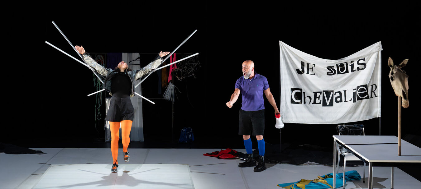 Don Quichotte | Don Quichotte,  l’homme à la tâche | Stéphanie Fuster – Cie Rediviva | Flamenco | Temps fort Alors, on danse ! | Spectacle accessible aux personnes sourdes ou malentendantes | Stéphanie Fuster – C<sup>ie</sup> Rediviva