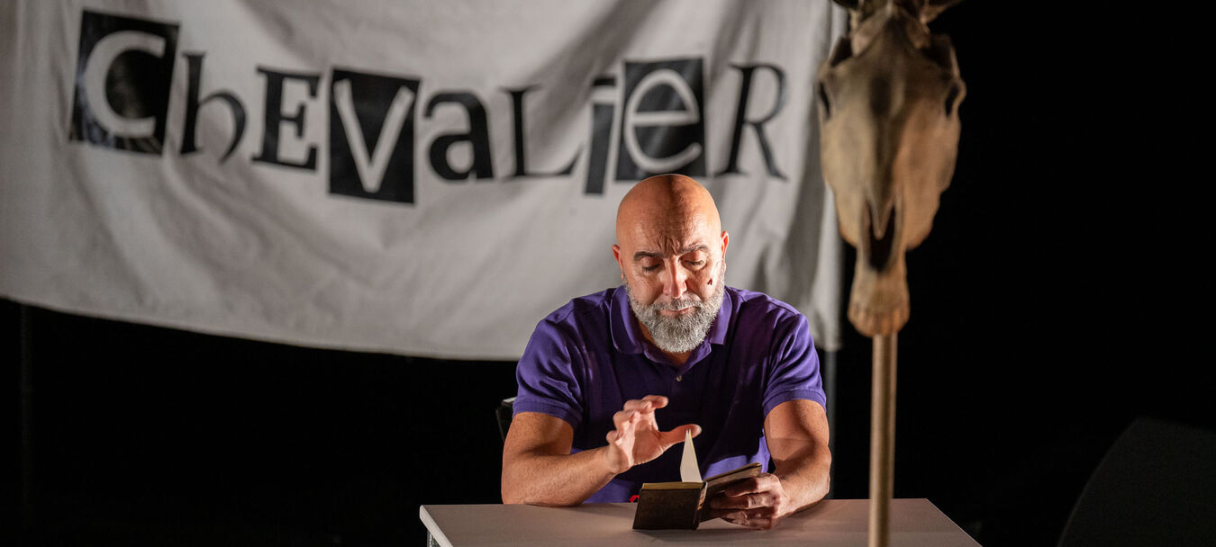 Don Quichotte | Don Quichotte,  l’homme à la tâche | Stéphanie Fuster – Cie Rediviva | Flamenco | Temps fort Alors, on danse ! | Spectacle accessible aux personnes sourdes ou malentendantes | Stéphanie Fuster – C<sup>ie</sup> Rediviva