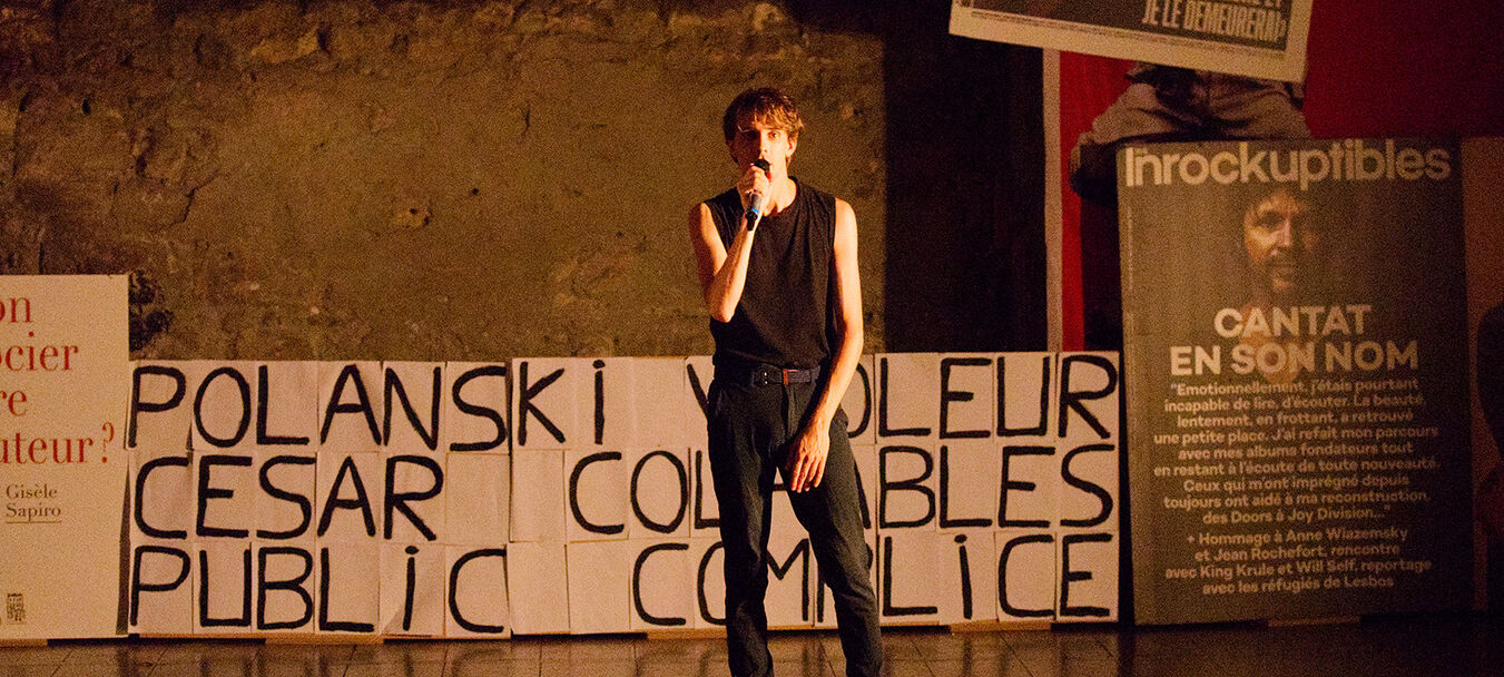 Faut-il séparer  l’homme de l’artiste ? | Faut-il séparer  l’homme de l’artiste ? | Étienne Gaudillère – Giulia Foïs – Cie Y | Théâtre | Étienne Gaudillère – Giulia Foïs – Compagnie Y