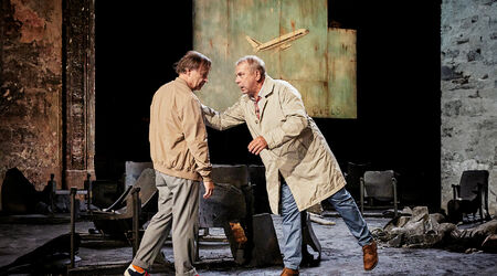 Saison 2025-2026 / Lazzi, Lazzi | Fabrice Melquiot – Vincent Garanger – Philippe Torreton | Théâtre, Fabrice Melquiot – Vincent Garanger – Philippe Torreton