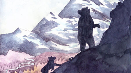 Saison 2025-2026 / Le Roi des ours, Le Roi des ours | James Oliver Curwood – Quentin Dubois – Marion Cluzel – Ensemble TaCTuS | 7 ans et +, James Oliver Curwood – Quentin Dubois – Marion Cluzel – Ensemble TACTUS