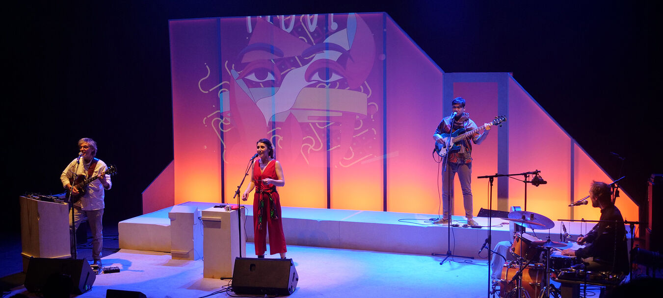 Nefertiti | Nefertiti | Collectif Koa | Concert illustré | à partir de 7 ans | Collectif Koa