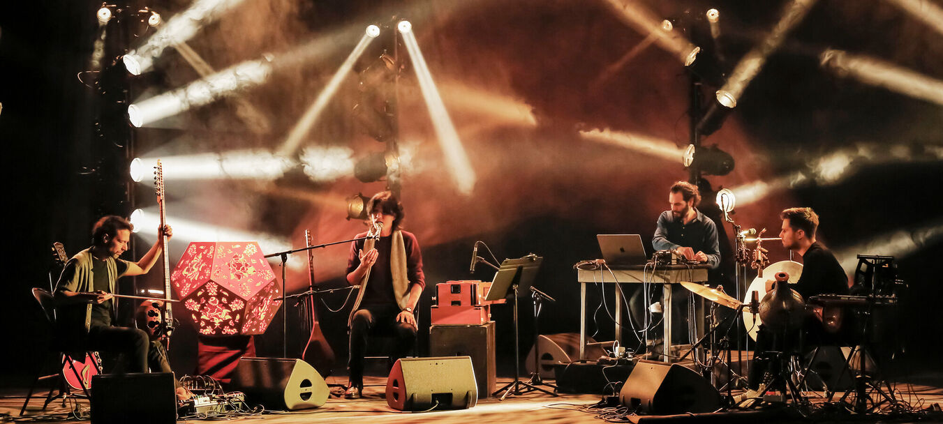 Yaran | Yaran | Esmatullah Alizadah – Nicolas Beck – Bastian Pfefferli – Benjamin Lévy | Musique | Production déléguée TMS | Spectacle accessible aux personnes aveugles ou malvoyantes | Esmatullah Alizadah – Nicolas Beck – Bastian Pfefferli – Benjamin Lévy – Chloé Loneiriant