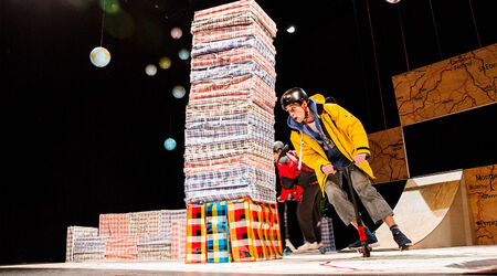 Saison 2026 – 2027 / Arthur et Ibrahim, Théâtre |  Arthur et Ibrahim - Amine Adjina – La Compagnie du Double | à partir de 9 ans, Amine Adjina – La Compagnie du Double