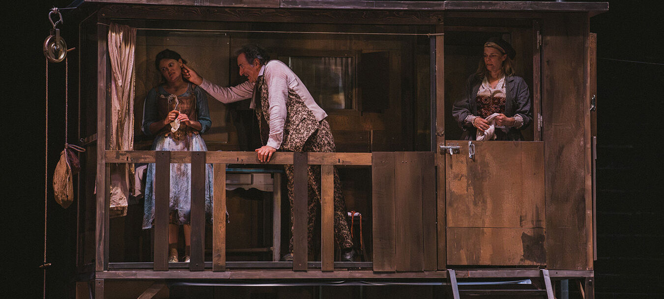 L’École des femmes | Théâtre | L’École des femmes -  Molière – Robin Renucci – François Morel | Molière – Robin Renucci – François Morel